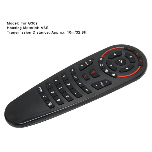 G30s Remote Control Wireless, 33 Button IR Learning Remote Control with 6 Axes Gyroscope for TV, Mini PC, HTPC(33 Button IR Learning)