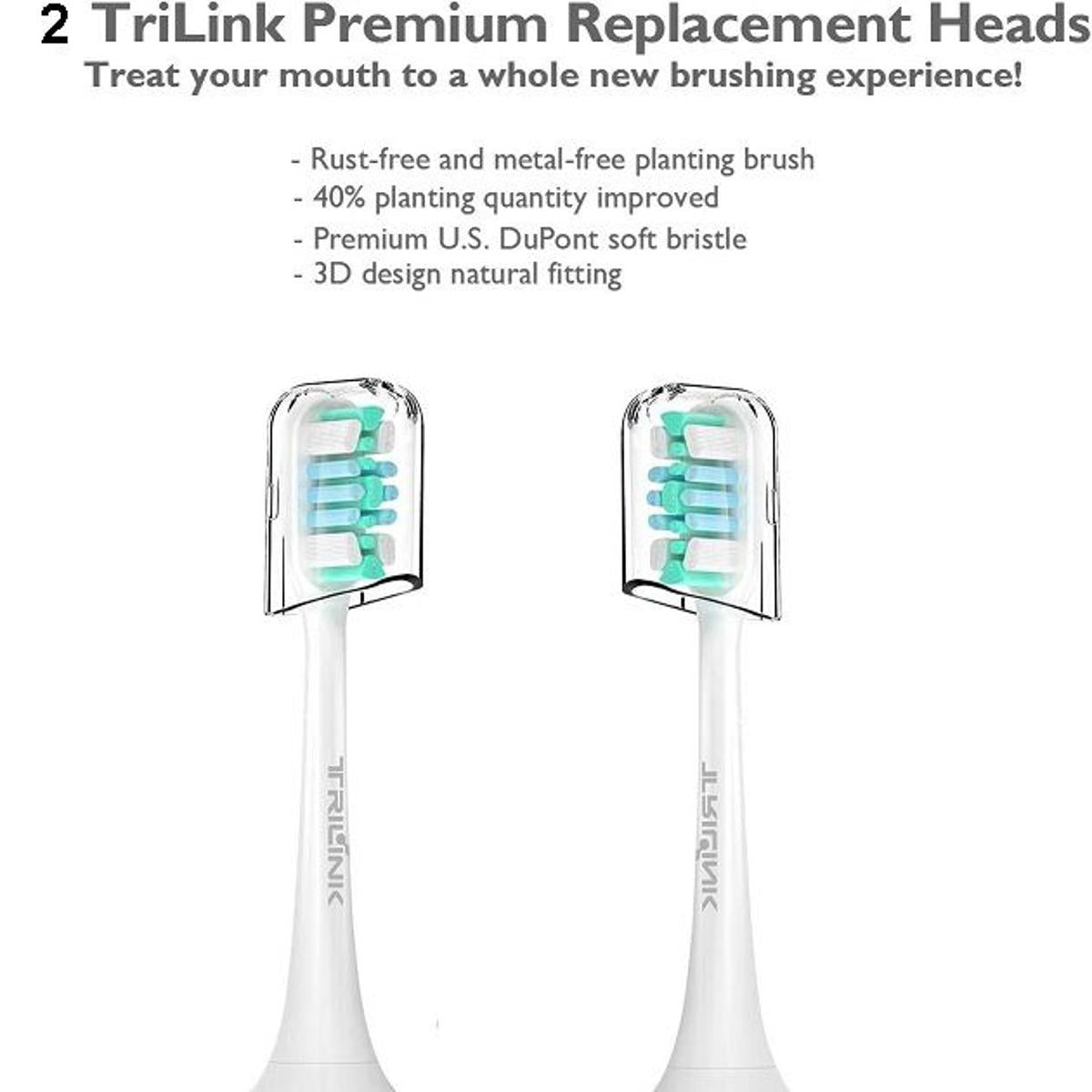 Replacement Toothbrush Heads for Philip Sonicare ProResults, fit DiamondClean, FlexCare, Gum Health, Plaque Control, EasyClean, HealthyWhite and HydroClean Sonicare Electric Toothbrush