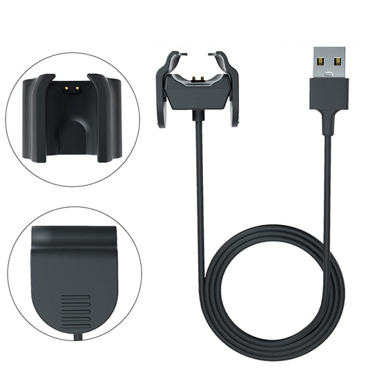 Xiaomi Mi Band 3/4 Charger Clip On Charging Cable, Gold Plated Pins Hi Quality Long Life Product for mi 4 Charging Cable No need to Remove mi4 band from Strap