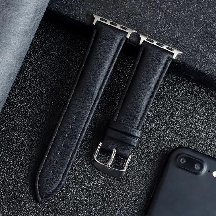 Apple-Watch Bands 49mm 44mm 45mm 42mm Handmade Genuine Leather