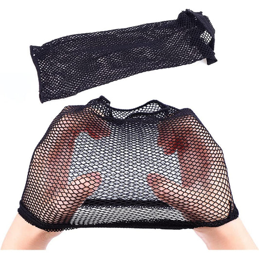 High Quality Black Wig Cap Hair Net Stocking Cap Elastic Mesh for wigs strong fixing