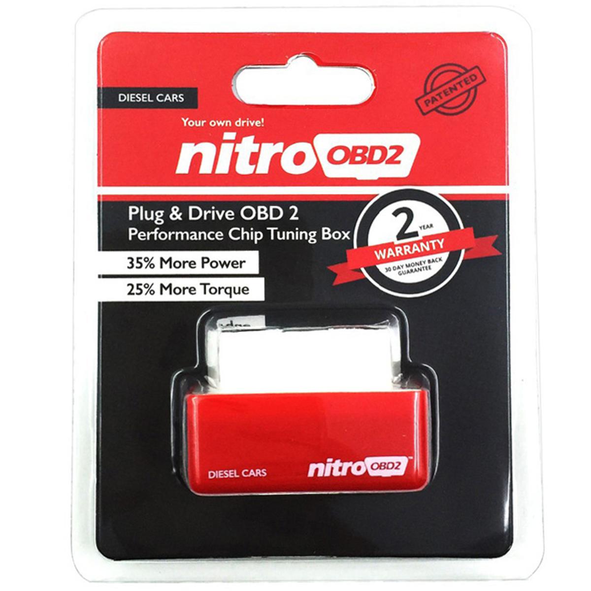 Nitro OBD2 Fuel Optimization Device - Red 1