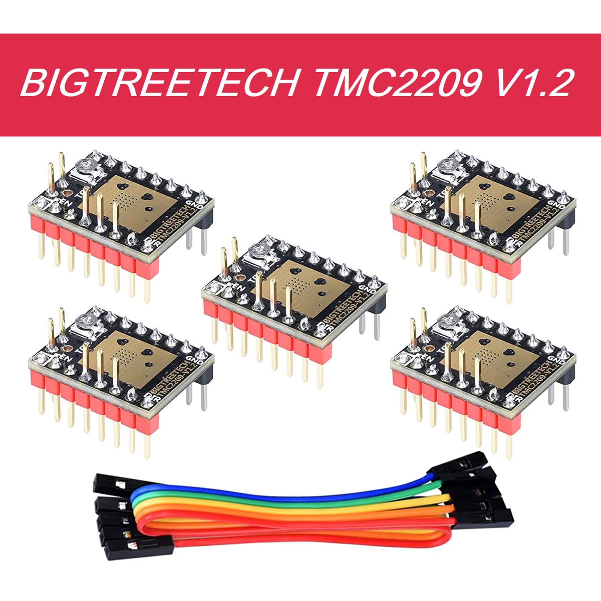 BIGTREETECH TMC2209 V1.2 UART Stepper Motor Driver Step Sticks Mute 3D Printer Part