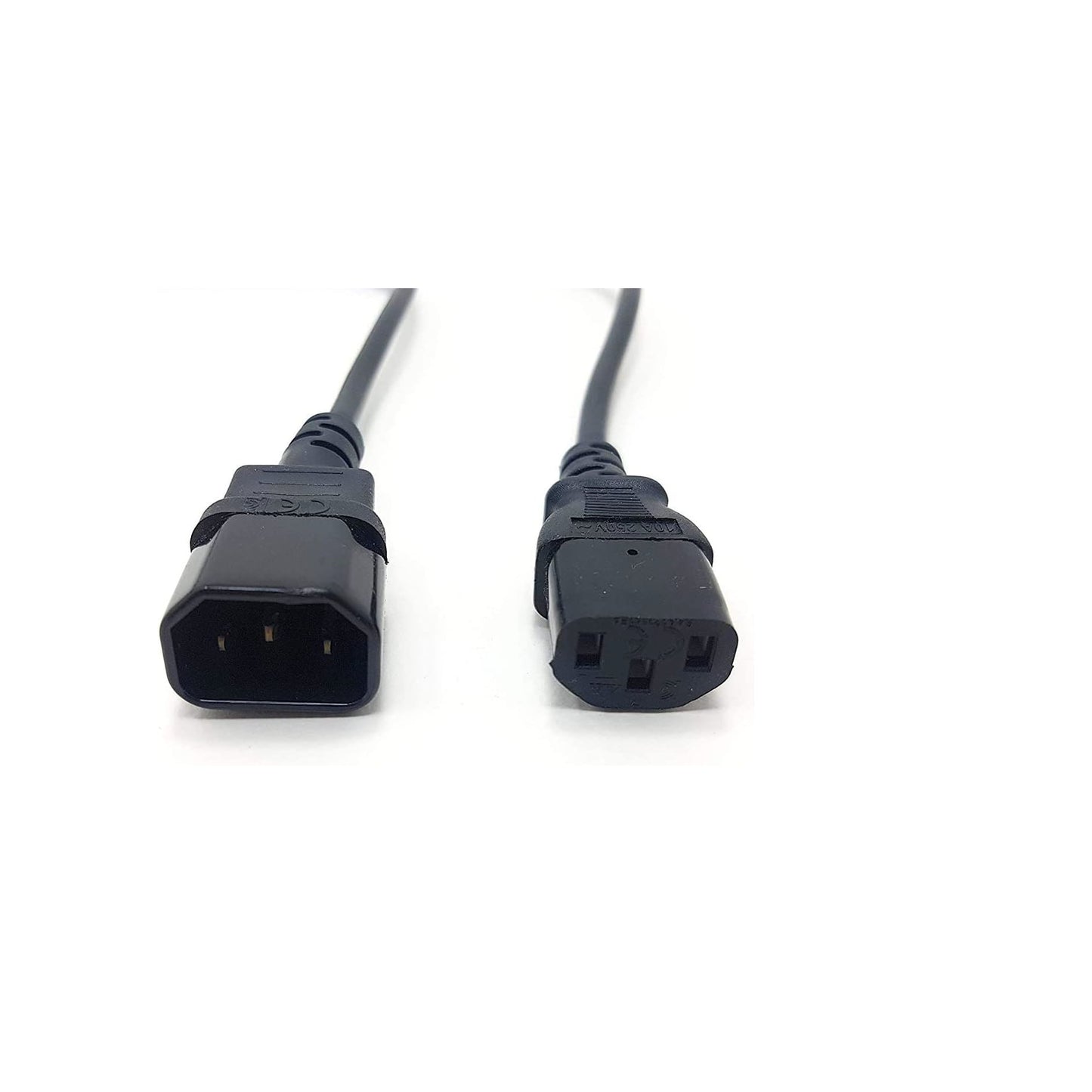 Power Extension Cable IEC Male to Female UPS Lead C14 to C13