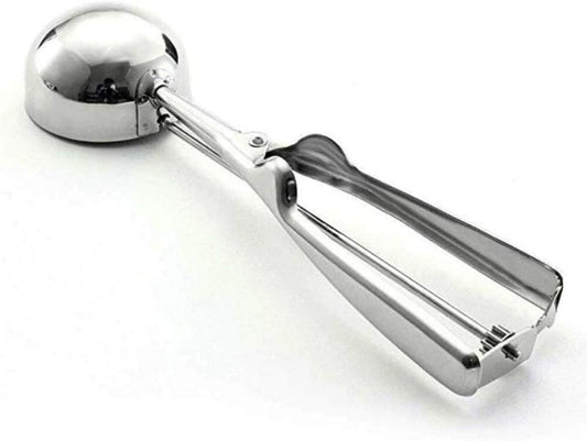 Heavy Duty Stainless Steel Ice Cream Scoop – Side view – Available in Pakistan