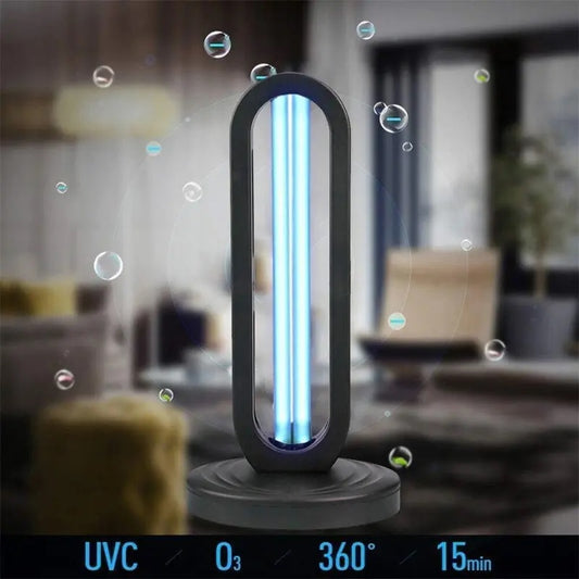 UV Light Sanitizer & UVC Disinfection Lamp with Remote Control for Home, Office & Kitchen