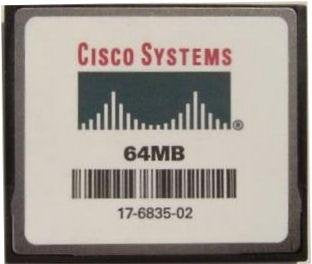 Cisco 64MB CompactFlash Memory Card for 1800 2800 3800 Series Routers – CF Flash Storage