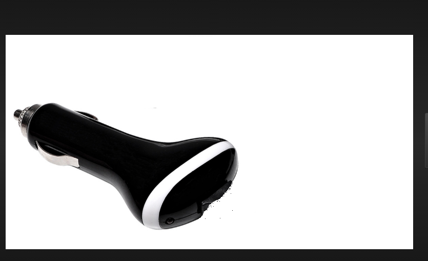 Universal USB Car Charger 1000mA – Single Port Vehicle Charger