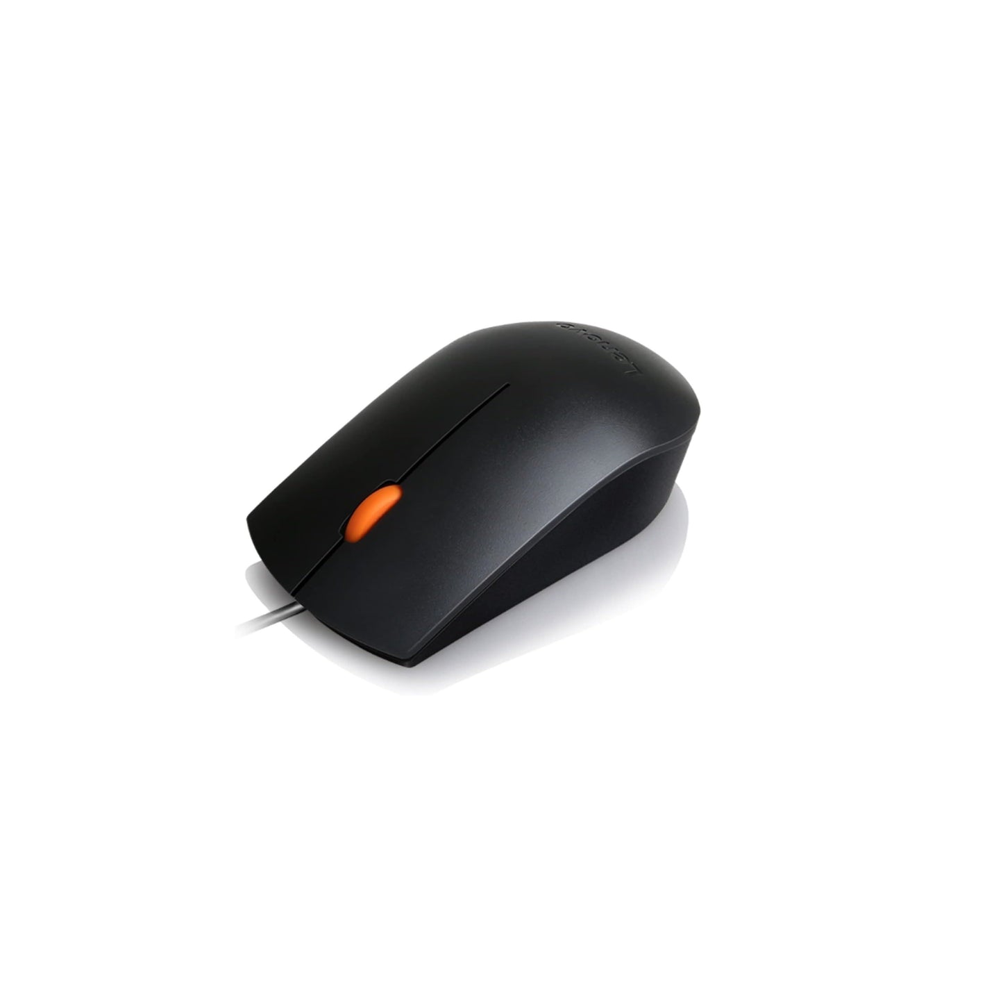 Wired USB Mouse 1600 DPI Optical Sensor – 3 Button Scroll Wheel Ambidextrous Design Plug & Play Lenovo