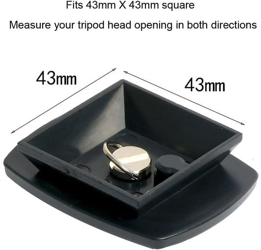 Tripod Quick Release Plate Basics 60" & Velbon CX Series