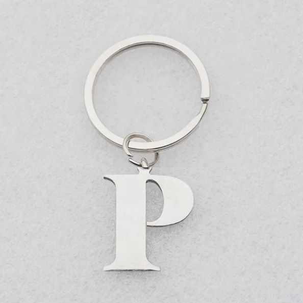 Pakistan initial keyring Metal stainless steel Best A Quality Long Life Gift