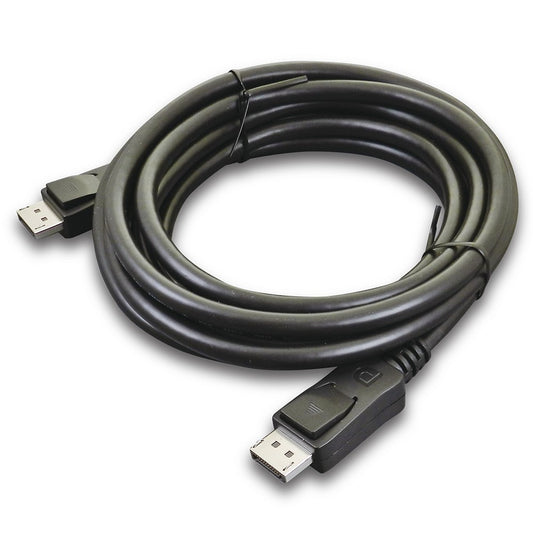 Generic DisplayPort to DisplayPort Cable DP to DP Male to Male 21.6Gbps HBR2 4K @60Hz Audio Video Black