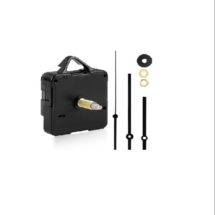 Quartz Clock Mechanism Kit High Torque Long Shaft – Silent DIY Wall Clock Movement Replacement Parts for Home Office Decor