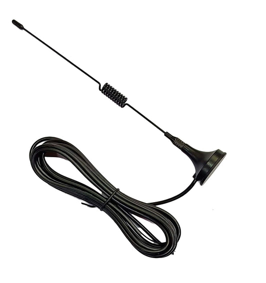 High Gain Magnetic Base Antenna with SMA Female Connector – Side view – Available in Pakistan