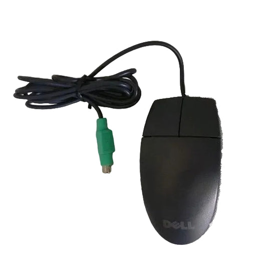M-S34 Black Trackball USB Mouse with 2 Meter Cable – Side view – Available in Pakistan