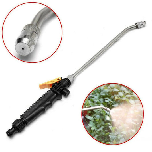 High Pressure Water Nozzle 2-in-1 Long Rod Garden Hose Sprayer by Firzero – Side view – Available in Pakistan
