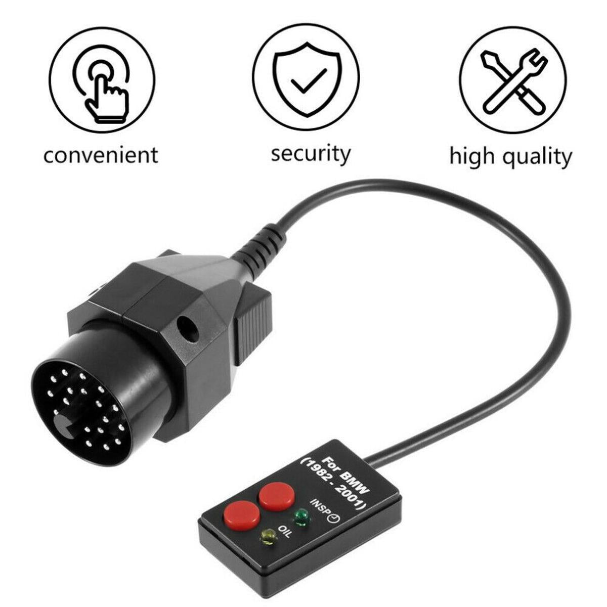 Oil Service Reset Sockets Diagnostic Tool for 1982-2001 BMW E30 E34 E36 E39