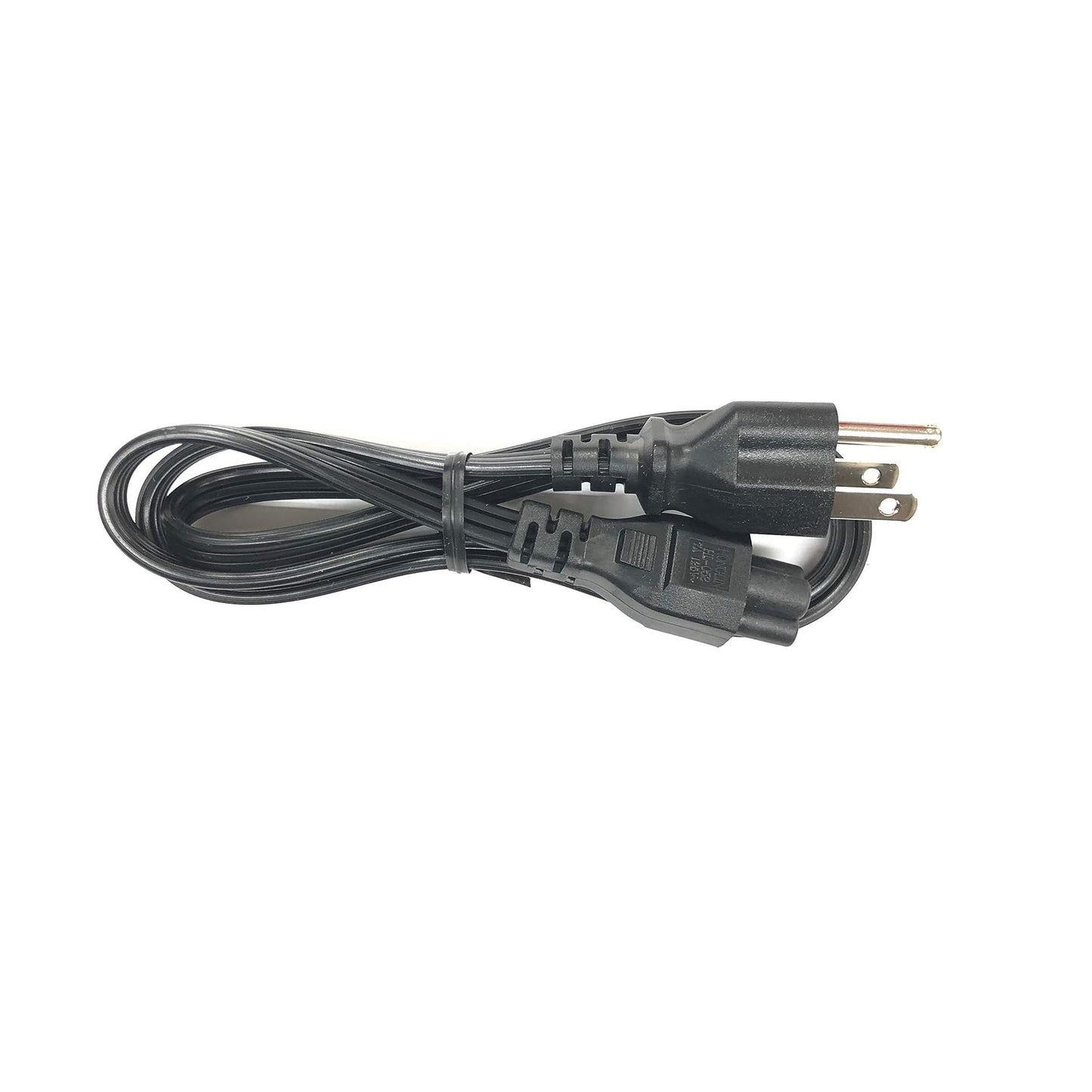 30 cm AC Power Cord NEMA 5‑15P to IEC C5 “Mickey Mouse” – Compatible with Dell Laptops & Desktops, HongLin HL-052 / HL-002
