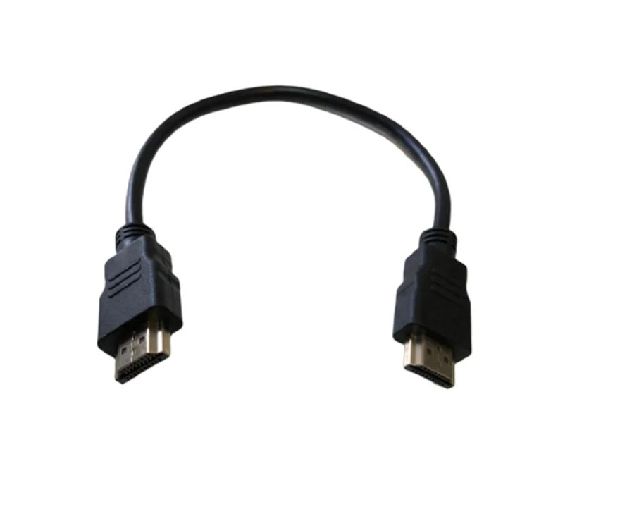 HDMI to HDMI Cable 4K@60Hz, 17cm Short — 4K @ 60Hz, Male-to-Male — Ideal for tight spaces & clean setups