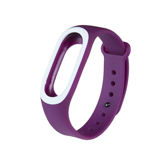 Replacement Sport Silicone watch band Bracelet For X iao mi M i Band 3/4 Fitness smartwatch colorful comfortable strap for Mi band 3 4, A One
