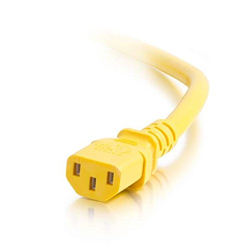 C20 to C13 Power Cord 10ft (3m) 15A 250V 14AWG IEC Power Extension Cable – Heavy Duty Multi-Color Server & PDU Power Cable