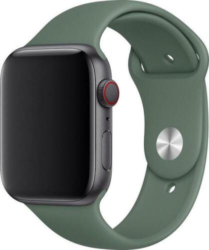 unique new fashion i Watch soft unique 38mm 40mm 41mm Spanish Green Silicone Watch Strap Sport A One World Genuine Watch Sport Band Strap