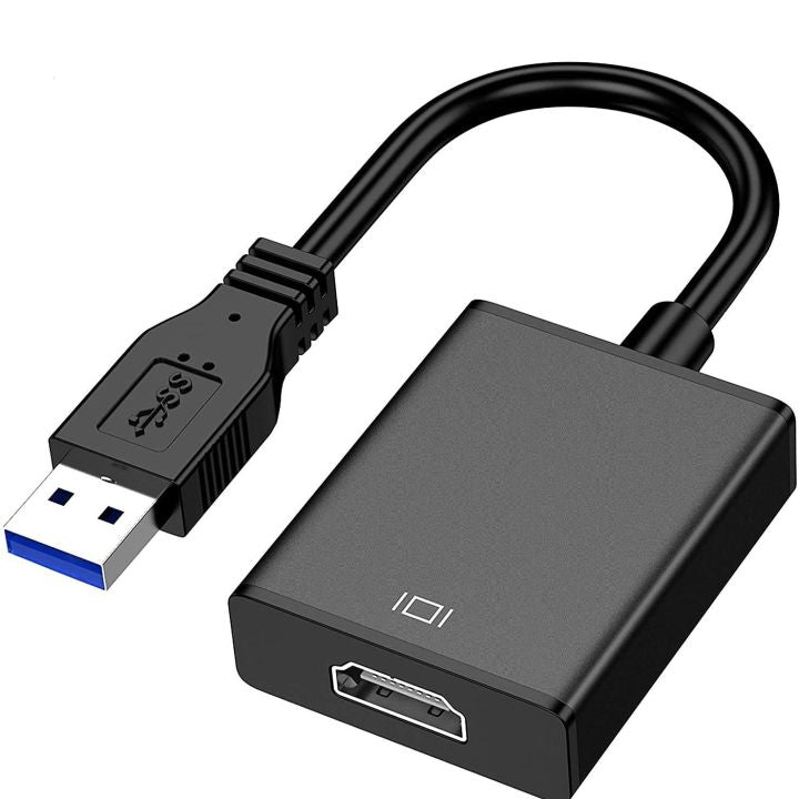USB 3.0 to HDMI Adapter 1080P Full HD Video Audio Converter Multi Display Support for PC Laptop Projector HDTV Windows XP 7 8 10 11