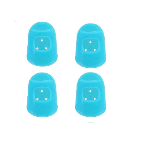 1 Piece Silicone Guitar Finger Protector – Soft Fingertip Guard Caps for Guitar Playing, Sewing & Embroidery | Durable Anti-Slip Finger Covers