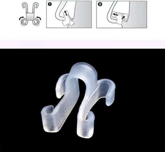Anti Snoring Nose Clip Sleep Apnea Stop Snoring Device Nasal – Side view – Available in Pakistan