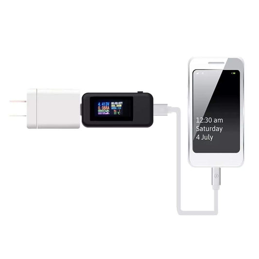 KWS-MX18 10 in1 Digital LCD Display USB Tester Voltage Current Tester Power Meter Timing Ammeter USB Charger Tester Voltmeter