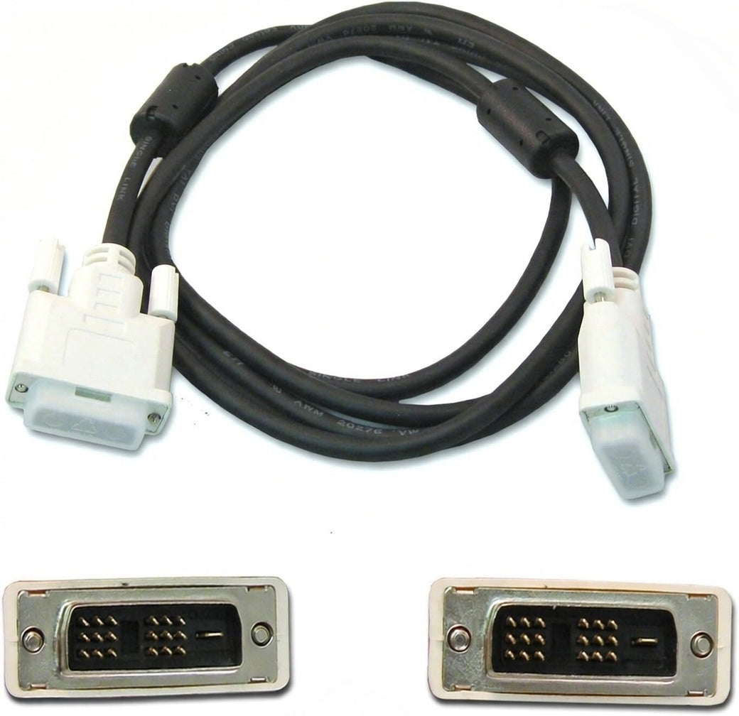 18 Pin DVI-D Single Link Cable M/M | Branded High-Speed Digital Display Cable | 100% Original