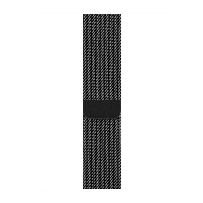 IWatch Milanese Loop Band i Watch Strap 42mm / 44mm / 45mm / 49mm Space Black