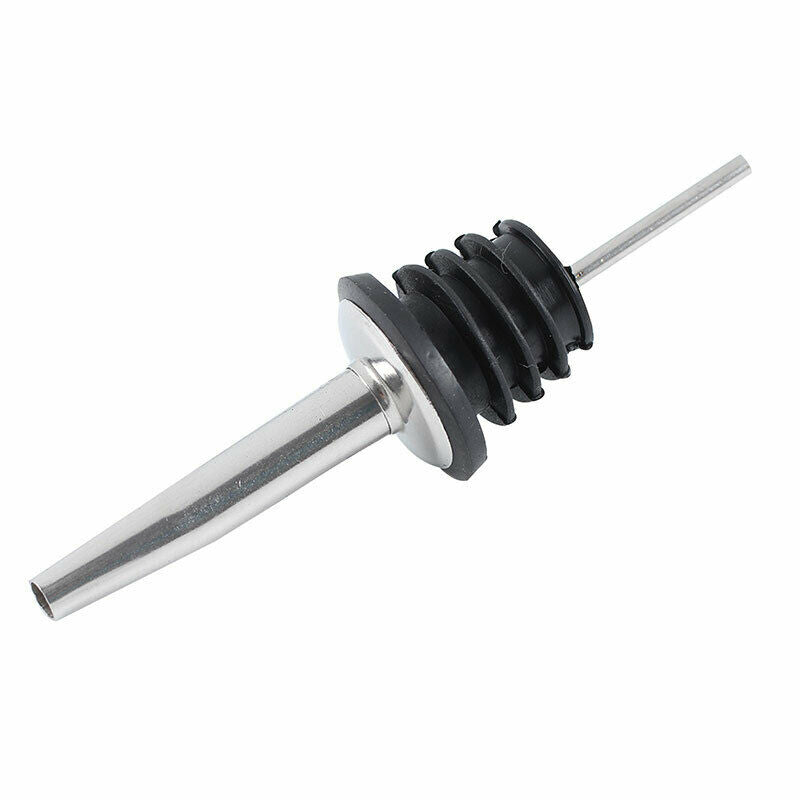 Universal Oil Bottle Cap – Free Flow Pourer Dispenser Stainless Steel Precision Spout | Leak-Proof | Easy Pouring