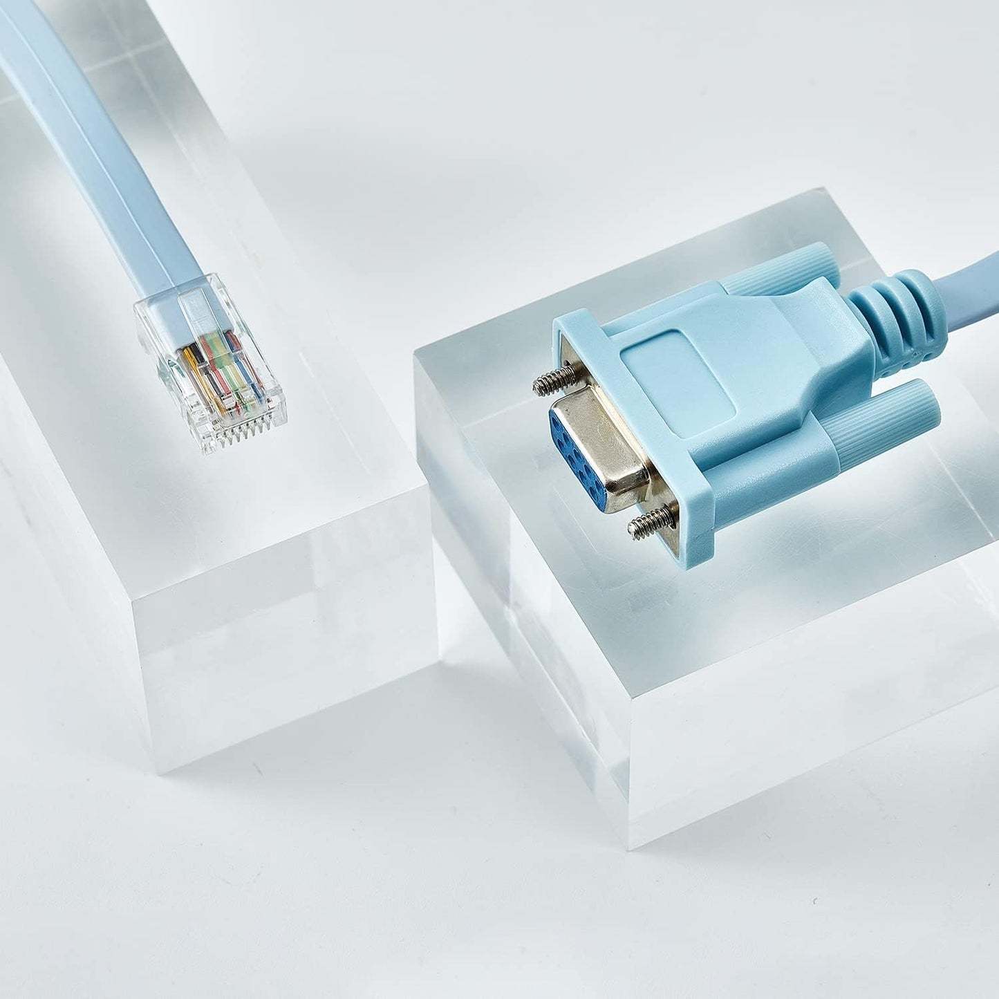 RJ45 to DB9 Console Cable 1.8m (6ft) RS232 Serial Adapter for Cisco Router & Switch Management