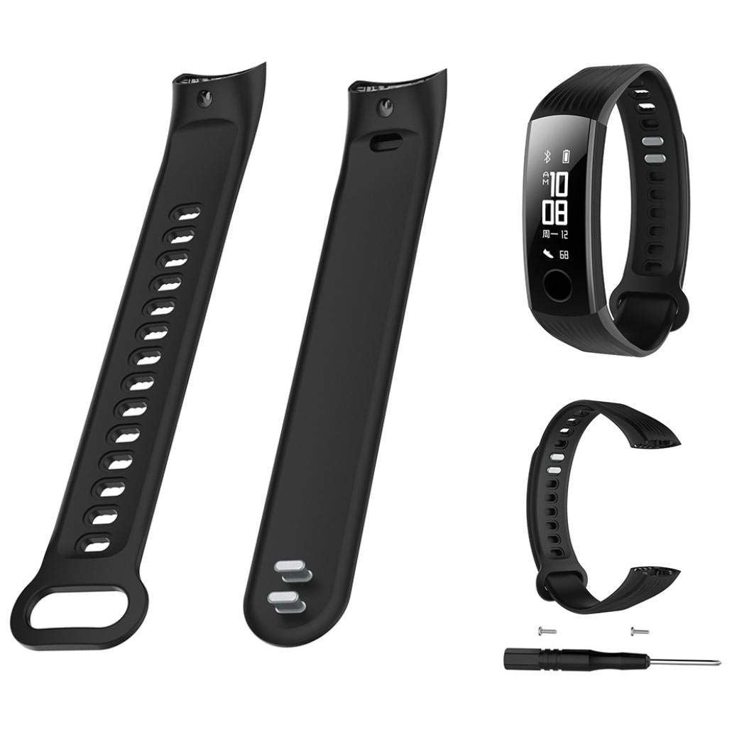 Silicone Sports Waterproof Wrist Strap for Huawei Honor Band 3