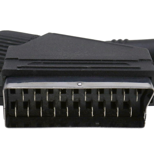 Real RGB SCART Cable TV Lead for Sega Saturn – Side view – Available in Pakistan