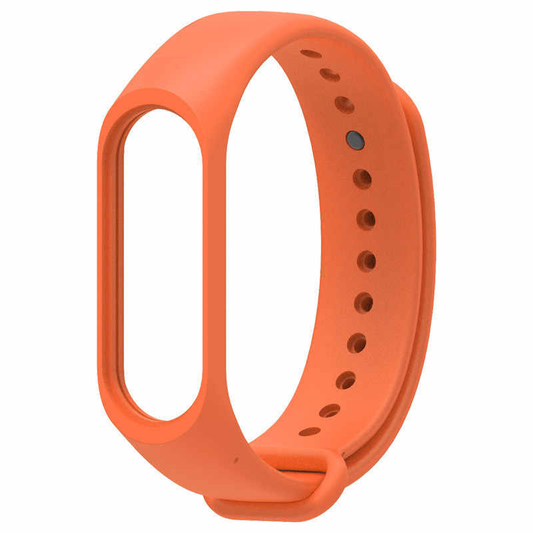 Premium Quality TPU Soft Silicon Orange Mi 4/3 Girls Strap m3/m4 Bracelet(Host Not included)