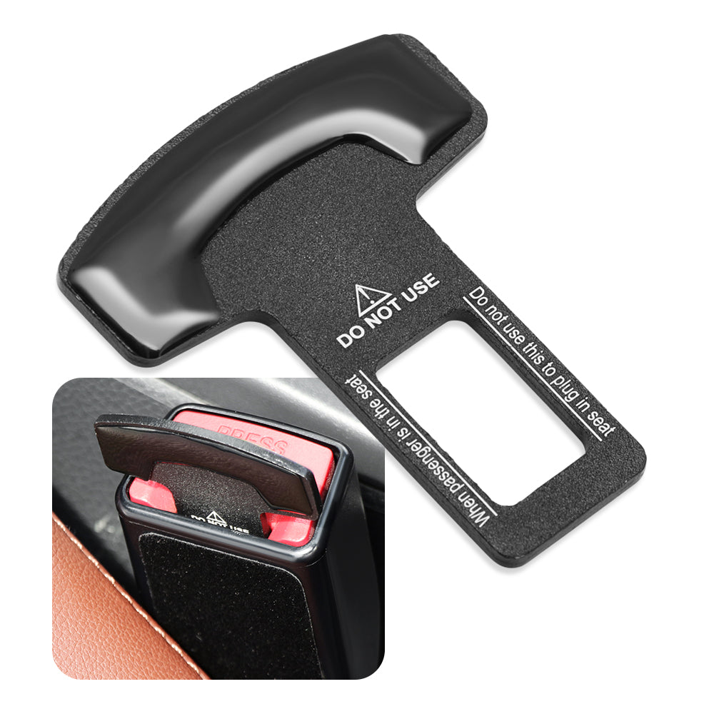 Car Seat Belt Clip Universal Support Buckle & Safety Alarm Car Mute Stopper Canceller Ship Randomly Logo