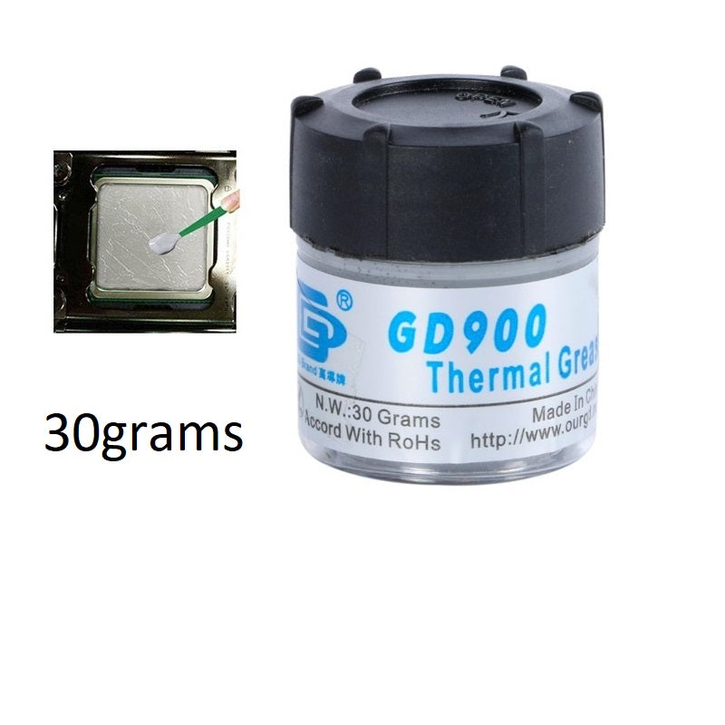 30G Thermal Paste Gd900 Thermal Grease Heatsink Plaster Thermal Paste For Cpu Liquid Metal Water Cooling Cooler