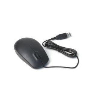 1 Pc Universal USB Wired Mouse Black – Plug & Play Optical Mouse for Laptop, PC & Desktop (All Brands Compatible)