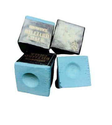 Professional Snooker & Pool Cue Chalk – Calcium Carbonate Square Chalk (1 Piece)
