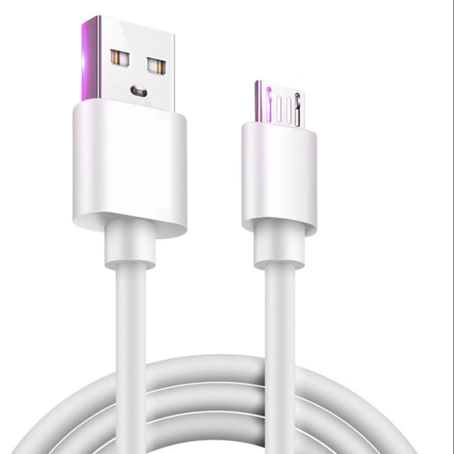 Micro USB Charging Cable 45cm for Nokia 1.4 / 1.3 / 2.4 / 2.3 / C2 / C1 / 2.2 Charging & Data Sync Cable White