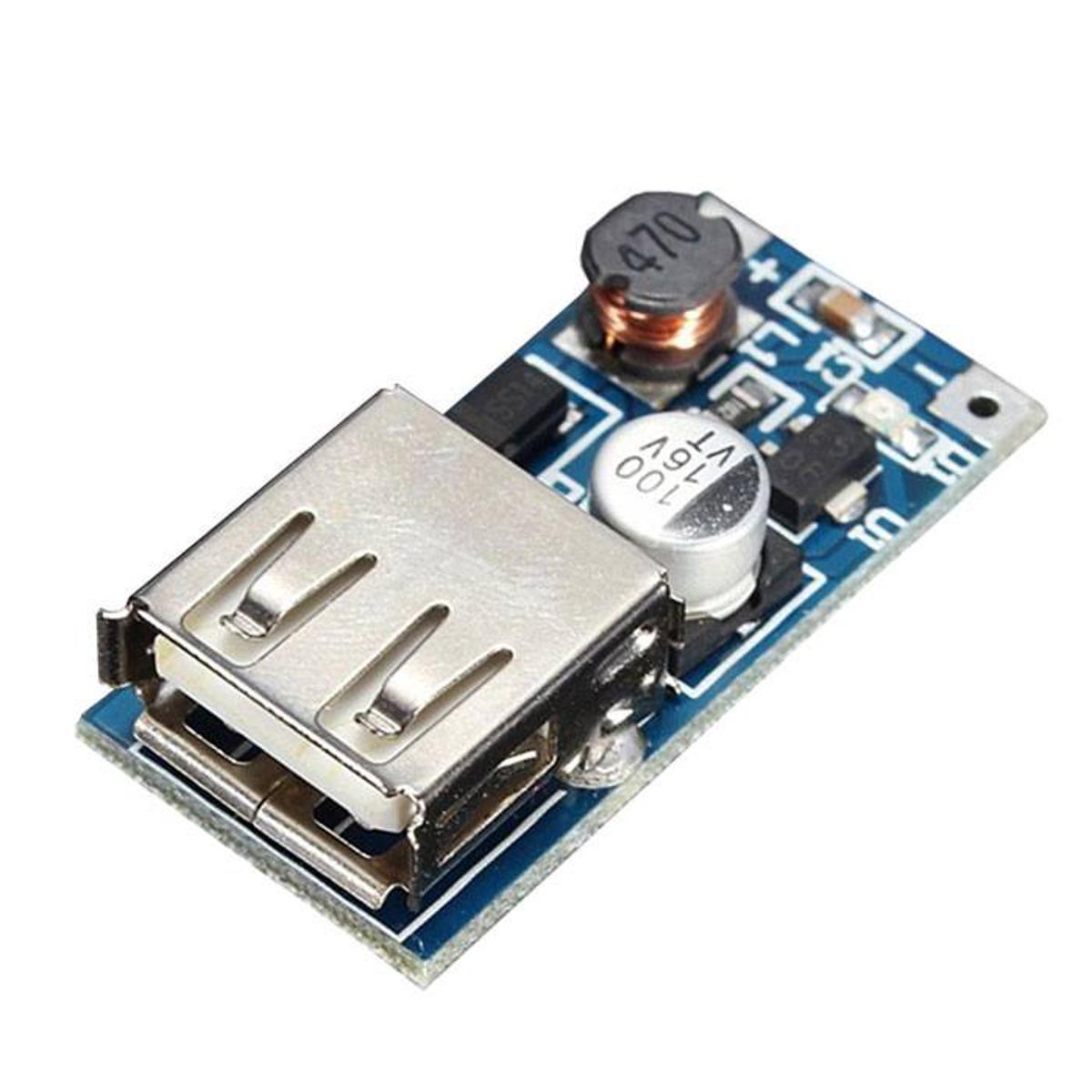 DC 0.9V-5V To 5V 600mAh Power Bank Circuit Step Up Boost Converter Power Supply Voltage Module USB Output Charging