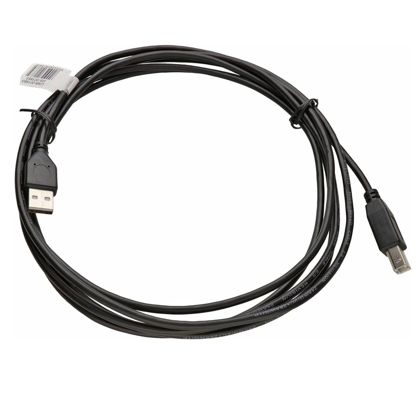USB 2.0 Printer Cable A to B 3 Meter – High Speed 24AWG Copper Lead for Printer, Scanner & Fax | Durable USB Type A to Type B Connector (Black)