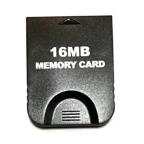 Nintendo GameCube 16MB Memory Card 251 Blocks - High-Quality, Non-Compressed Storage Accessory