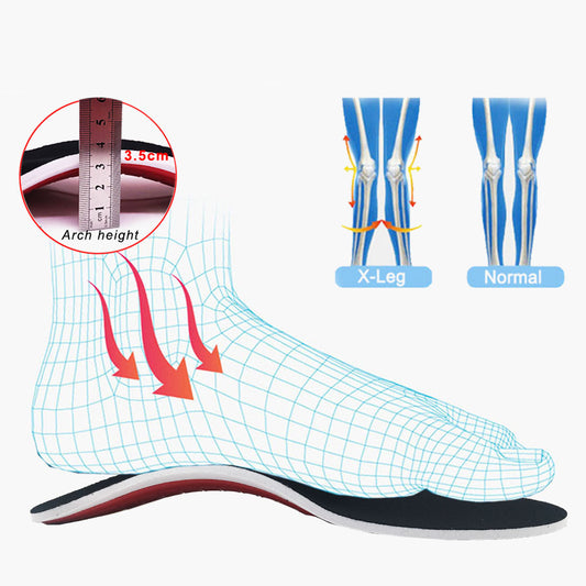 High Arch Support Shoe Insoles Inserts for Flat Feet - Orthotic Insoles High Arch for Men Women Arch Pain, Plantar Fasciitis Relief Insoles