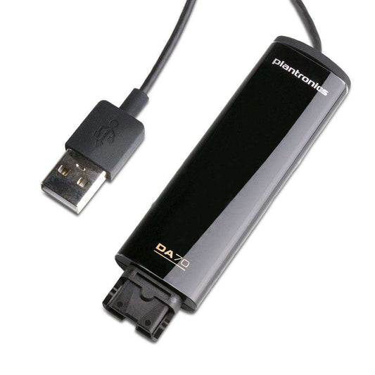 Poly Plantronics DA70 USB-to-QD Adapter Cable for HW Series Headsets to PC