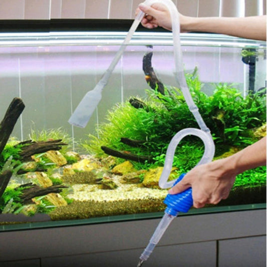 1 Pcs 103cm Aquarium Manual Cleaner Tool Siphon Gravel Suction Pipe Filter Fr Fish Tank Vacuum Water Change Pump Tools