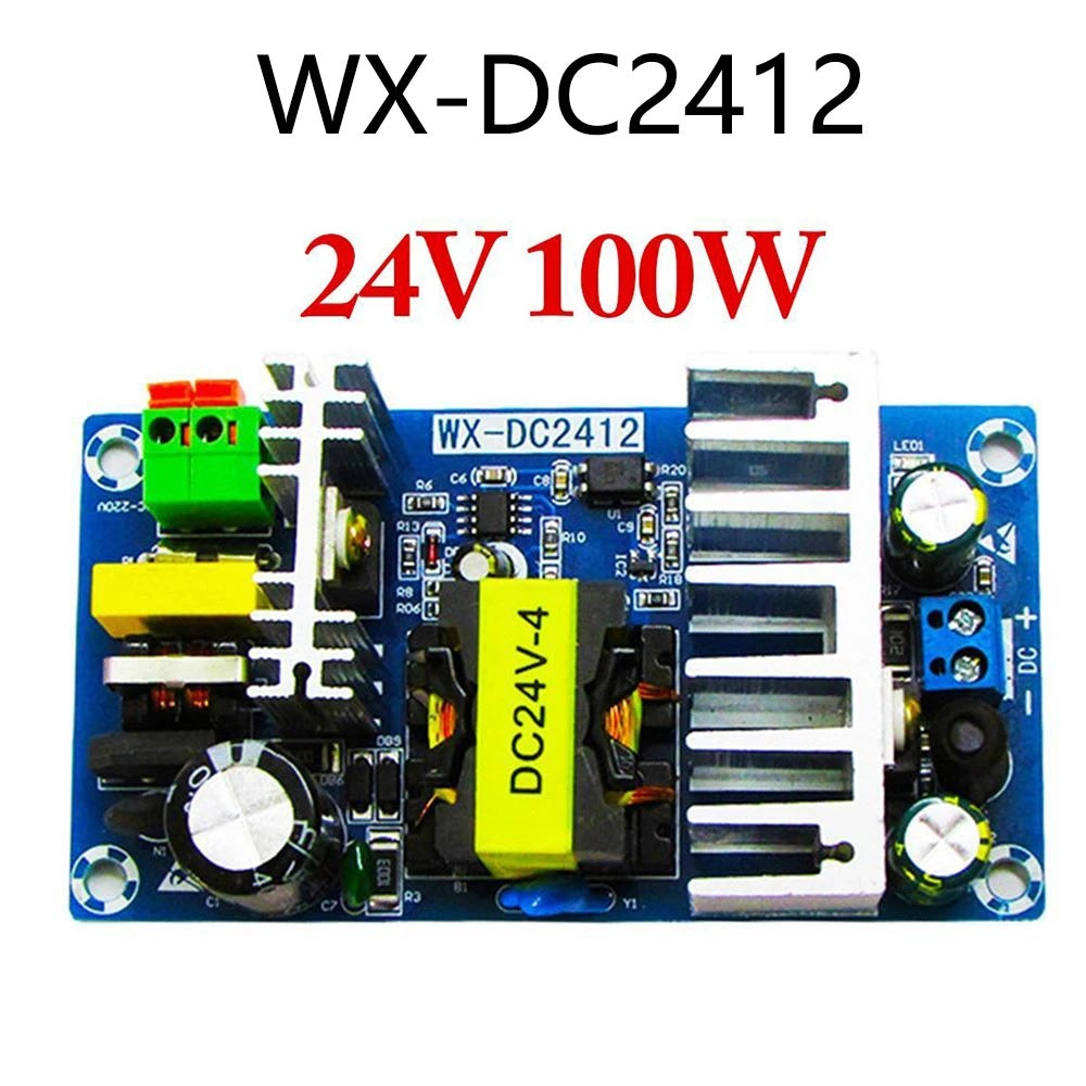 24V 4A 24V 6A AC-DC Power Supply Module, AC 85V-245V/50HZ / 60HZ to 24v Switching Power Supply, 24v Output With Short-circuit Over Current Protection