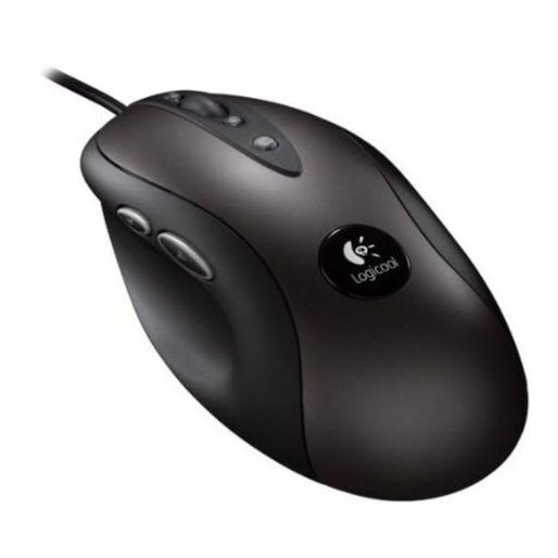Logitech Wired Optical Mouse 5 Buttons with Scroll Wheel – High Precision USB Mouse for PC & Laptop (Ergonomic Design)